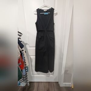 Universal Thread Black Sleeveless Maxi Dress